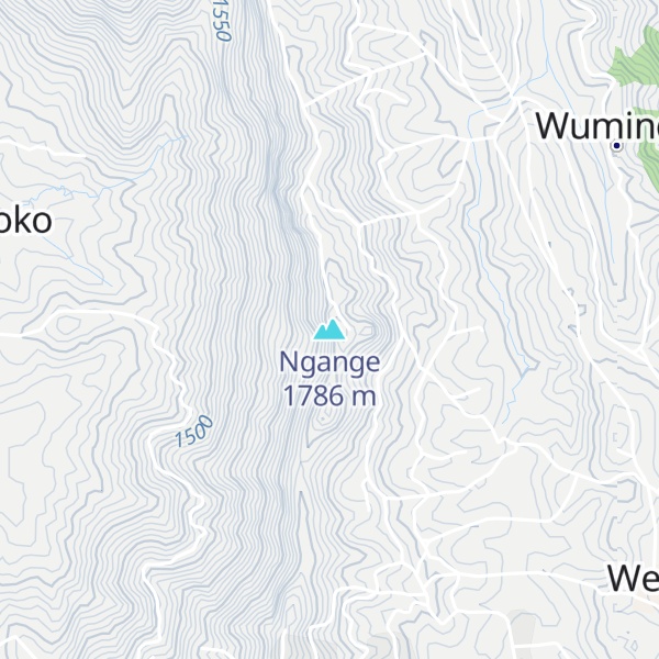 Map of Ngange