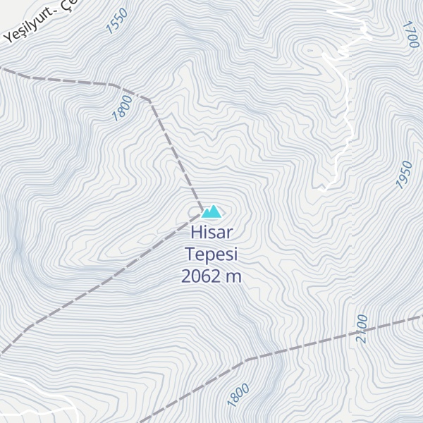 Map of Hisar Tepesi