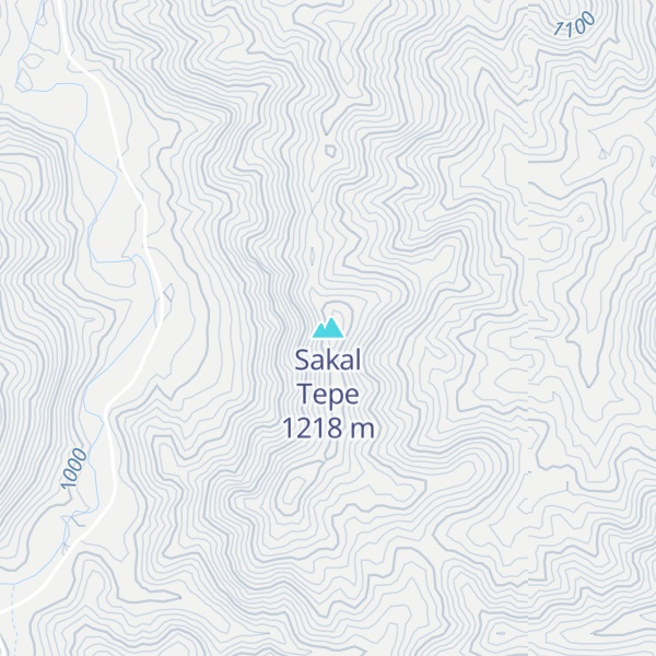 Map of Sakal Tepe