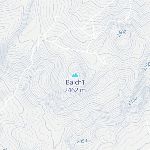 Map of Balch’ī