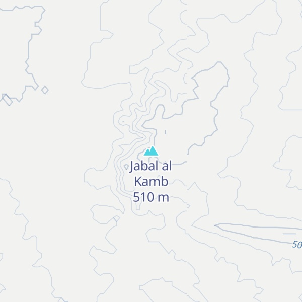 Map of Jabal al Kamb