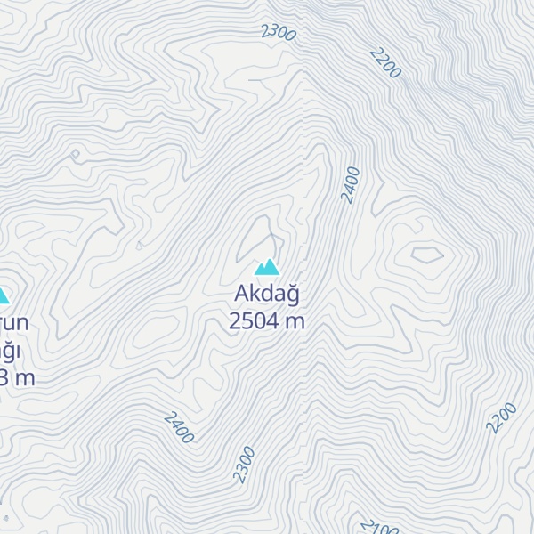 Map of Akdağ