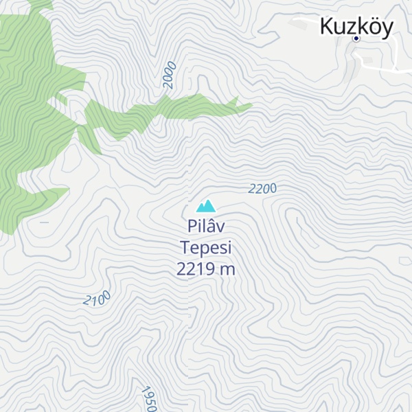 Map of Pilâv Tepesi