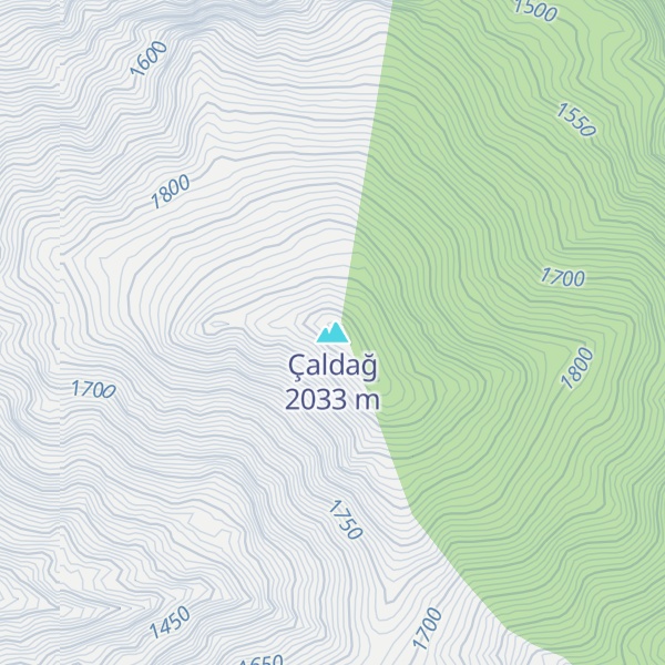 Map of Çaldağ