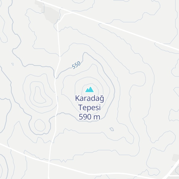 Map of Karadağ Tepesi