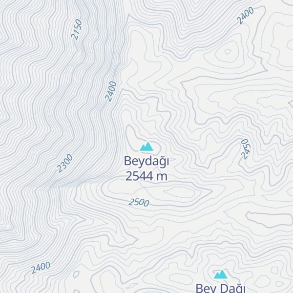 Map of Beydağı