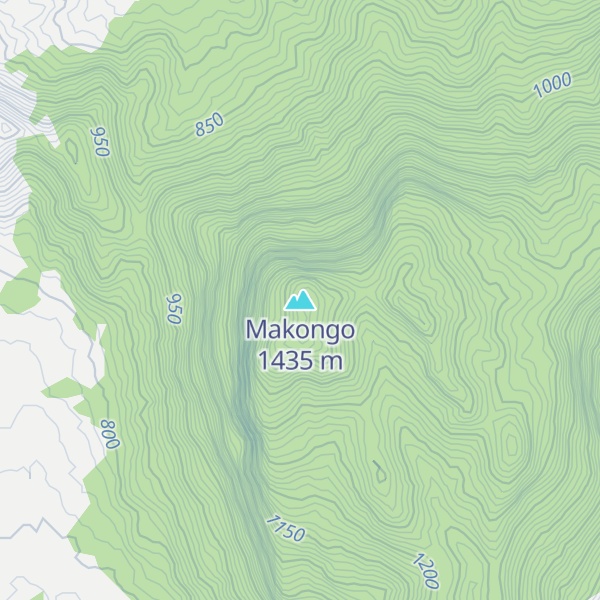 Map of Makongo