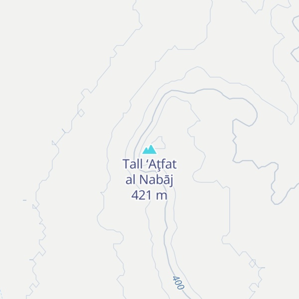 Map of Tall ‘Aţfat al Nabāj