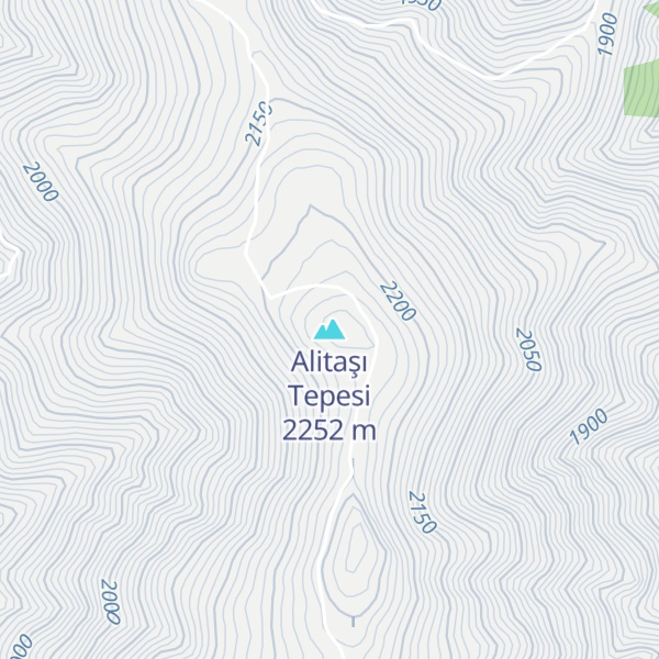 Map of Alitaşı Tepesi
