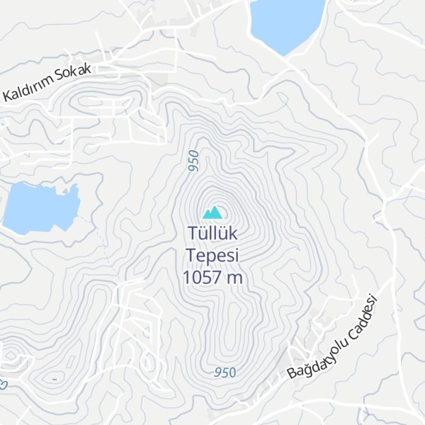 Map of Tüllük Tepesi