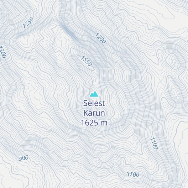 Map of Selest Karun