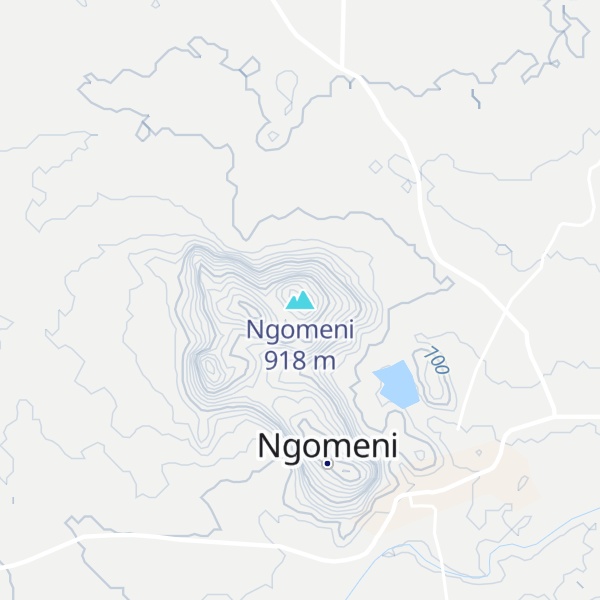 Map of Ngomeni