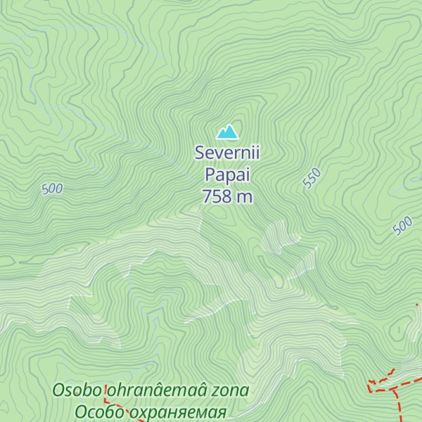 Map of Centralnii Papai