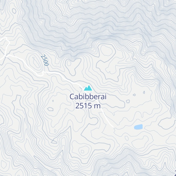 Map of Cabibberai