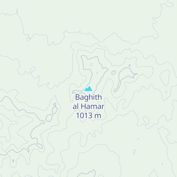Map of Baghith al Hamar