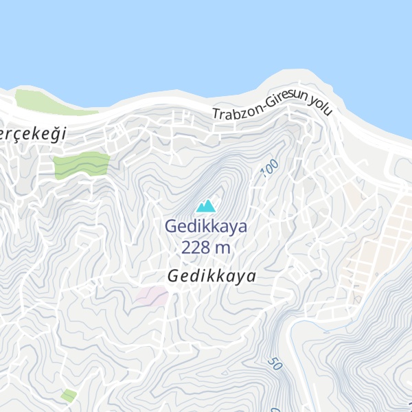Map of Gedikkaya