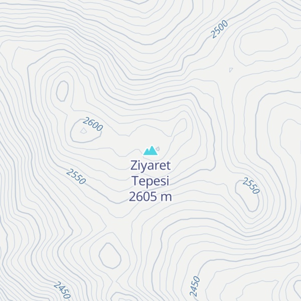 Map of Ziyaret Tepesi