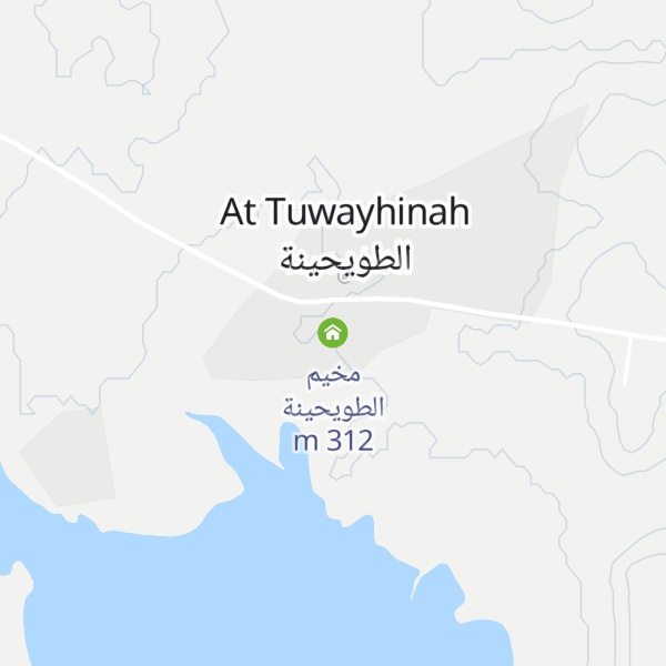 Map of مخيم الطويحينة