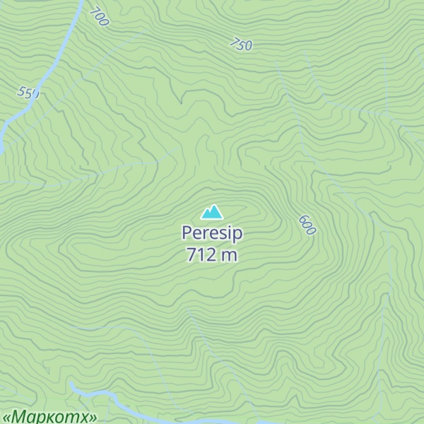 Map of Peresip