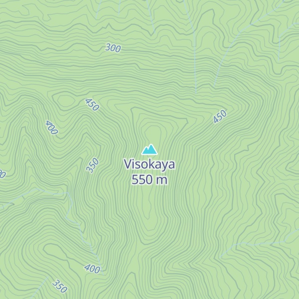 Map of Visokaya