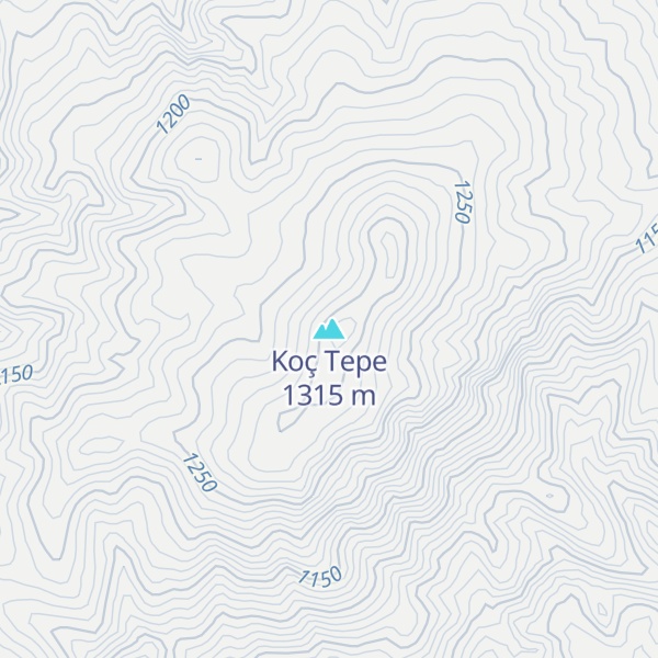 Map of Koç Tepe