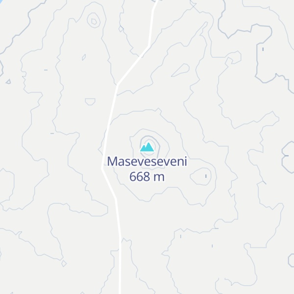 Map of Maseveseveni