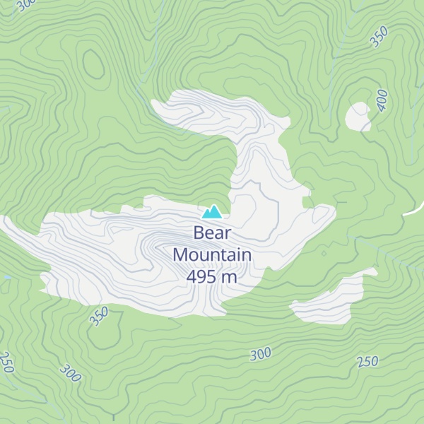 Map of Bear Mountain