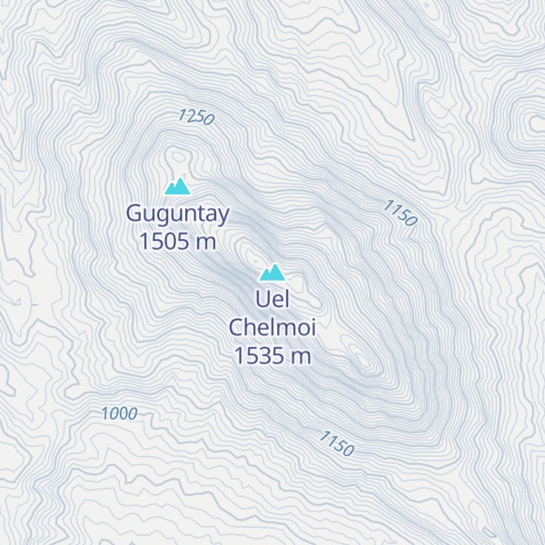 Map of Uel Chelmoi