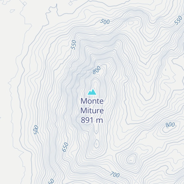 Map of Monte Miture
