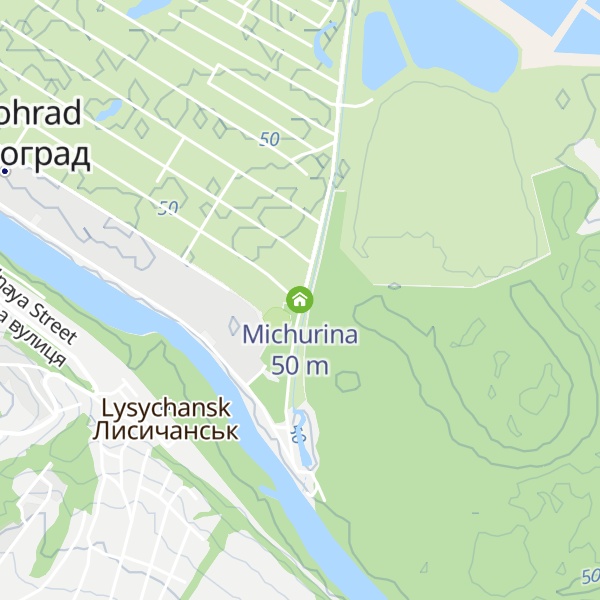 Map of Michurina
