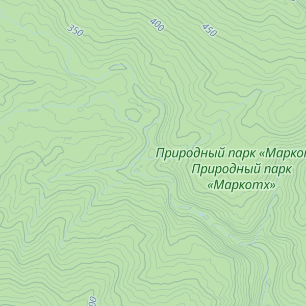 Map of Pshadskii Priyut