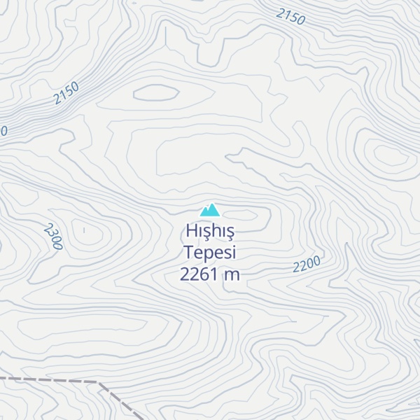 Map of Hışhış Tepesi