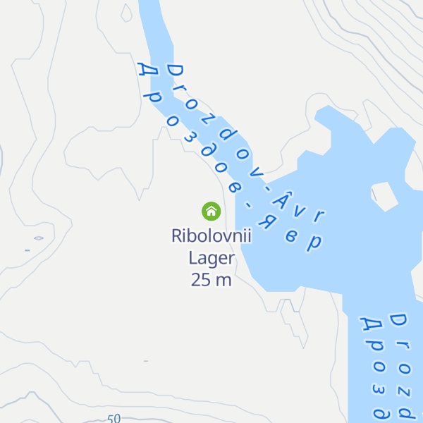 Map of Ribolovnii Lager