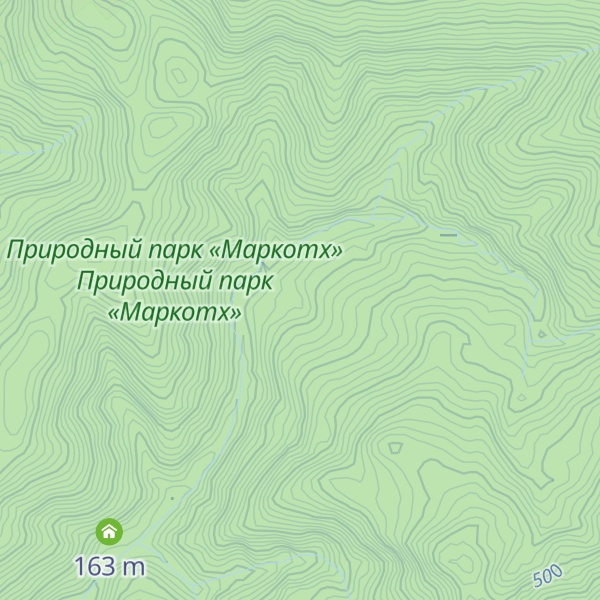 Map of Baza Otdiha