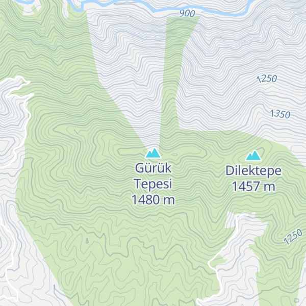 Map of Gürük Tepesi