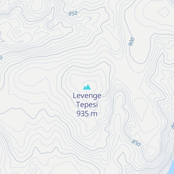 Map of Levenge Tepesi