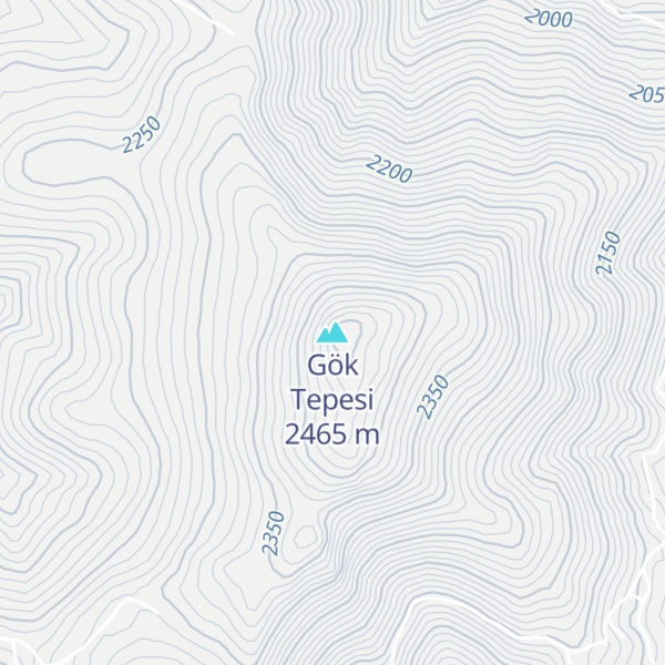 Map of Gök Tepesi