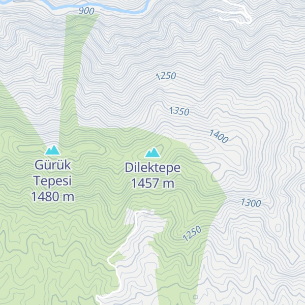 Map of Dilektepe