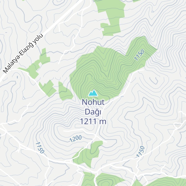 Map of Nohut Dağı