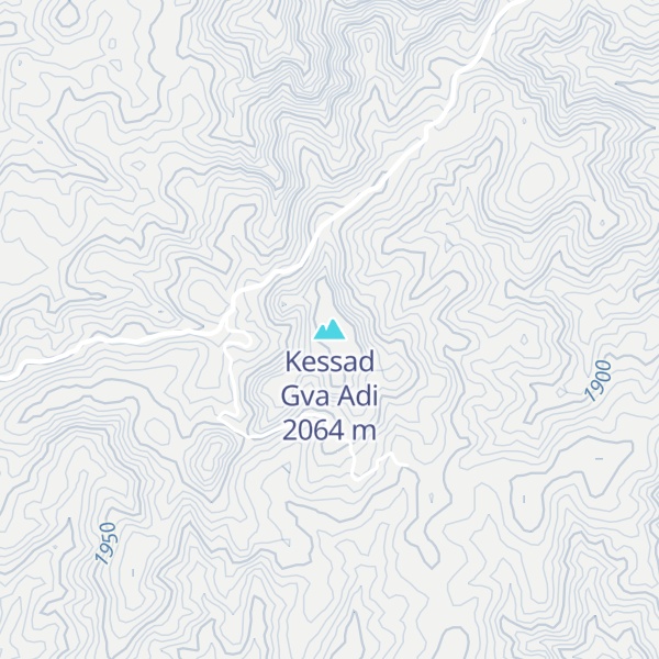 Map of Kessad Gva Adi