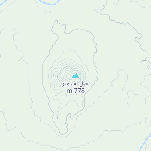 Map of جبل ام زوير