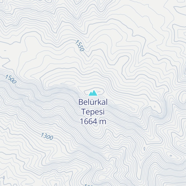 Map of Belürkal Tepesi