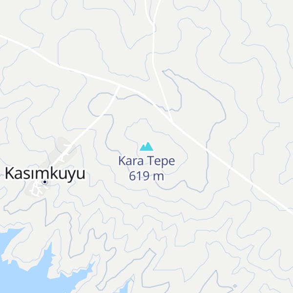 Map of Kara Tepe