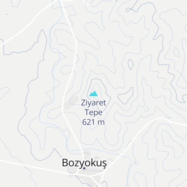 Map of Ziyaret Tepe