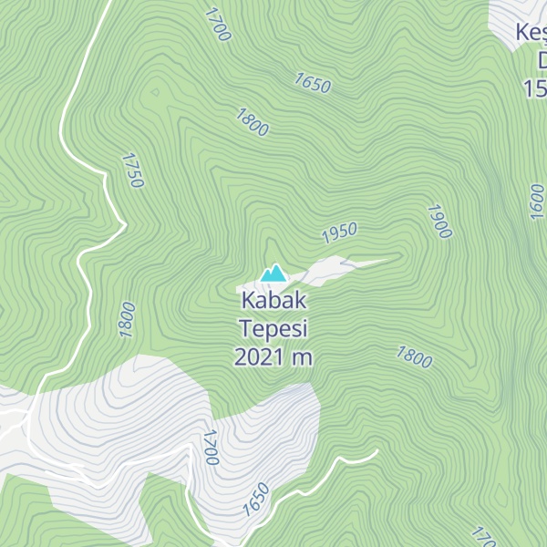 Map of Kabak Tepesi