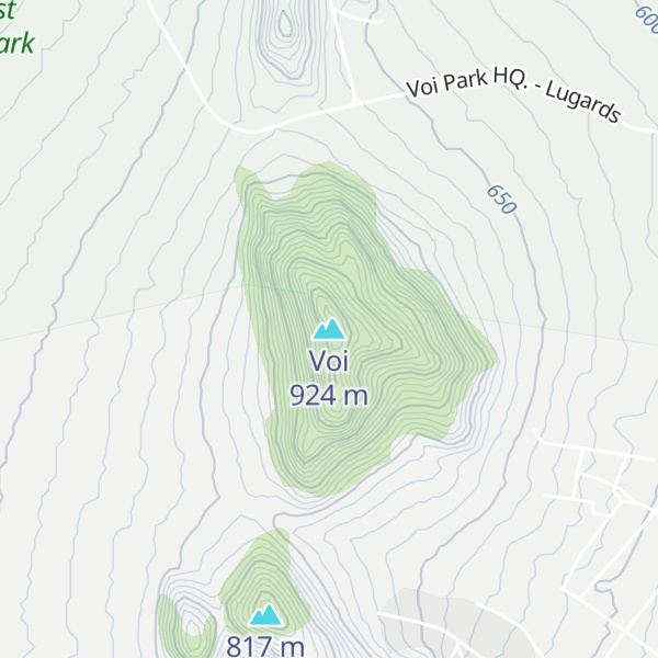 Map of Voi