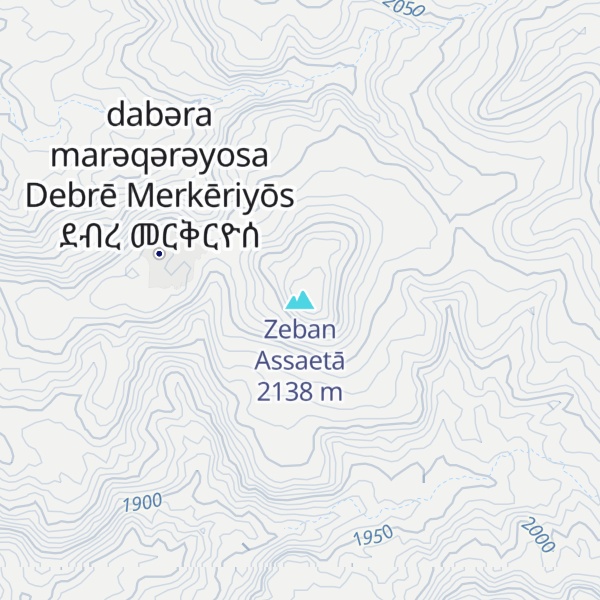 Map of Zeban Assaetā