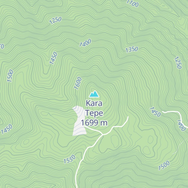 Map of Kara Tepe