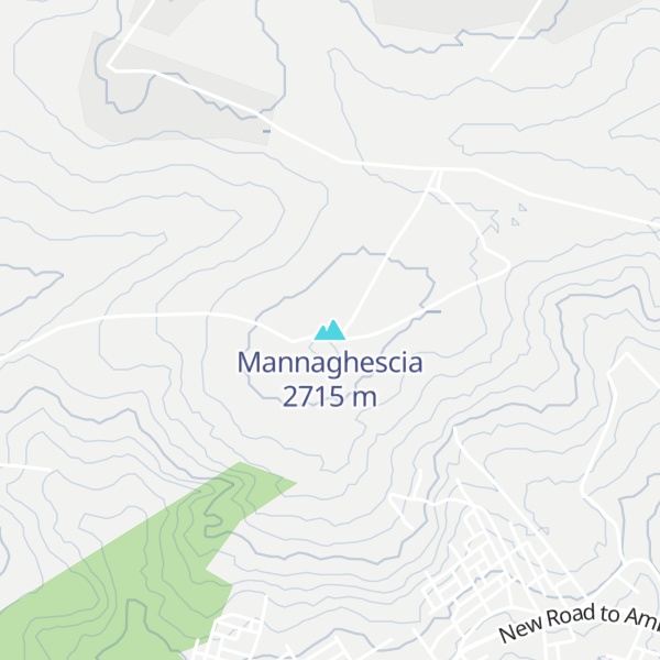 Map of Mannaghescia