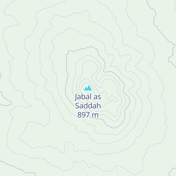 Map of Jabal as Saddah